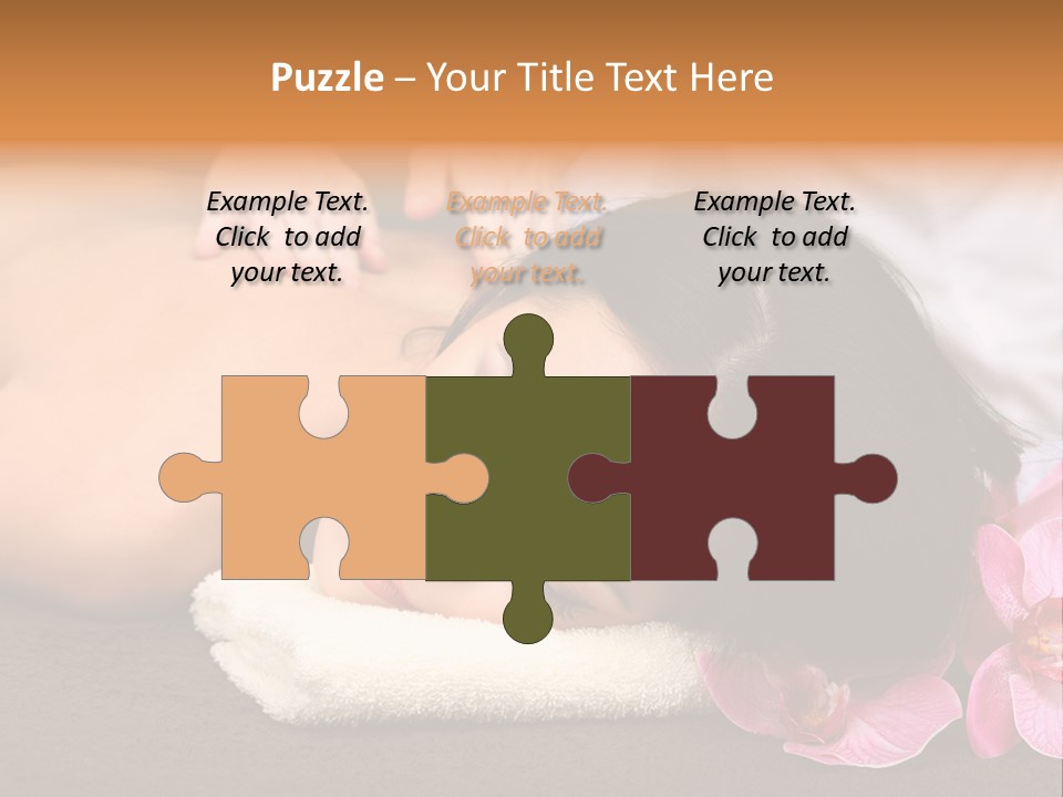 Massage Masseur Young PowerPoint Template