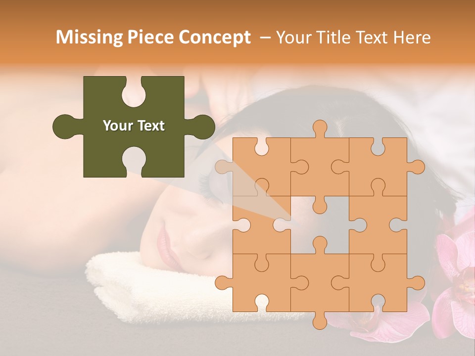 Massage Masseur Young PowerPoint Template