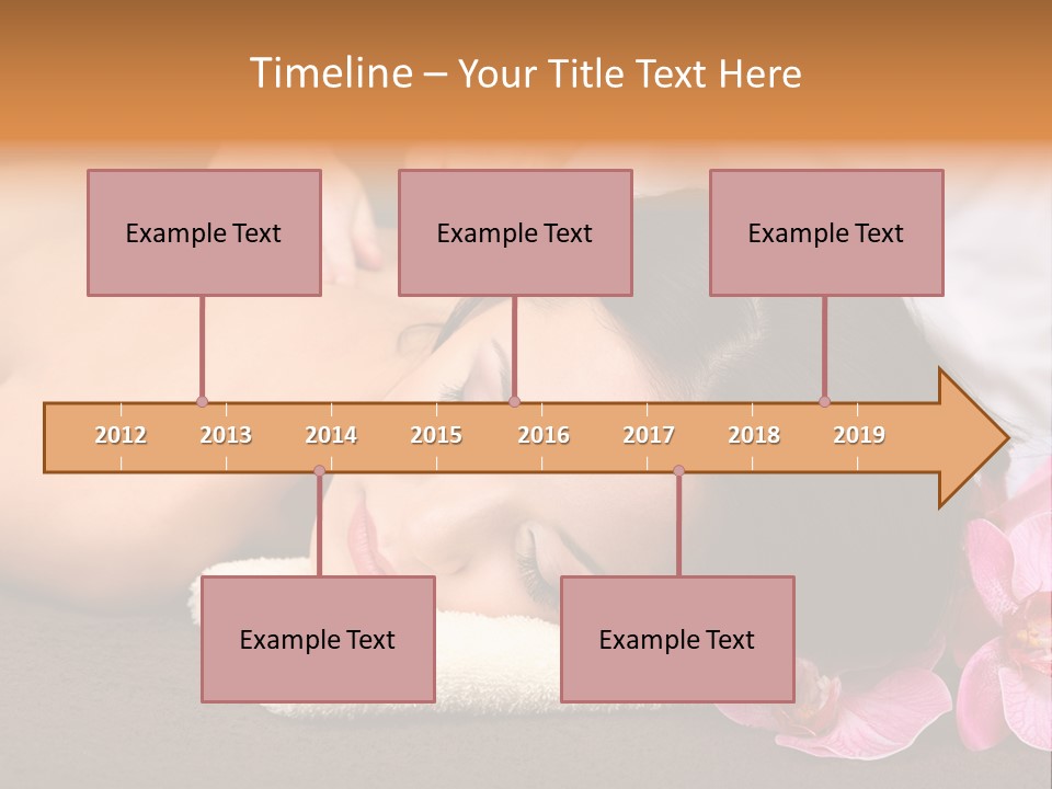 Massage Masseur Young PowerPoint Template