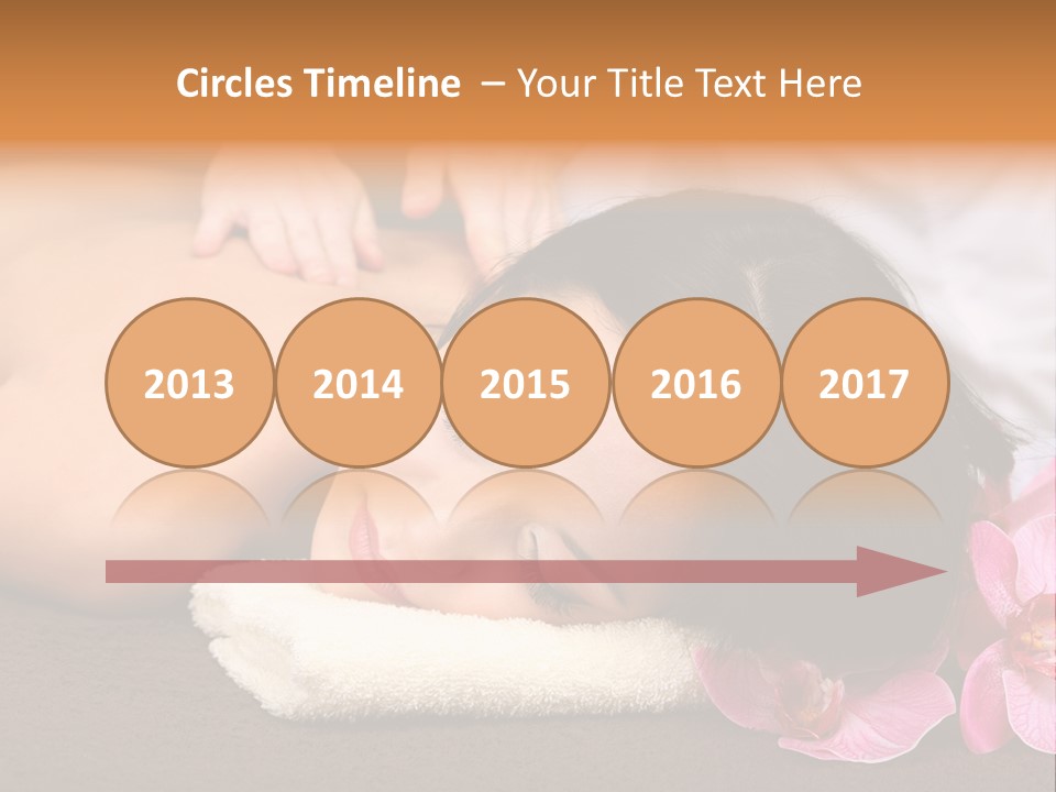 Massage Masseur Young PowerPoint Template