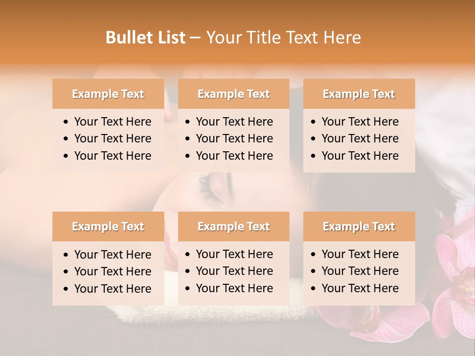 Massage Masseur Young PowerPoint Template