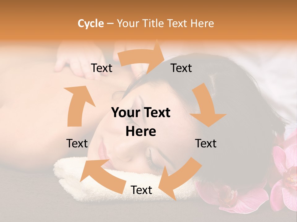 Massage Masseur Young PowerPoint Template