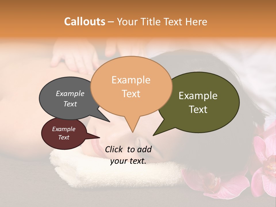 Massage Masseur Young PowerPoint Template