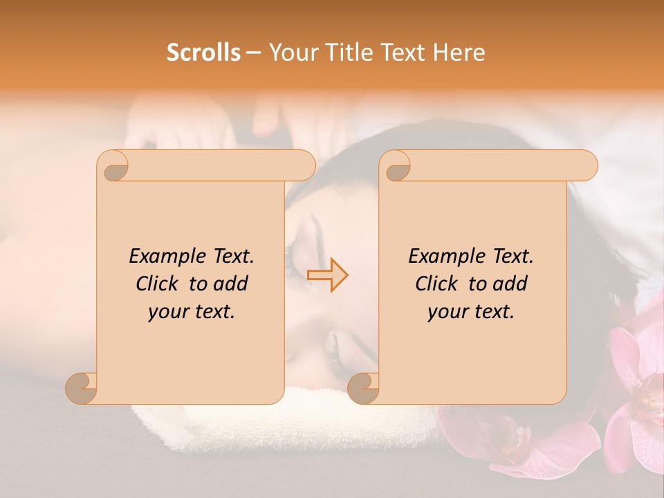 Massage Masseur Young PowerPoint Template