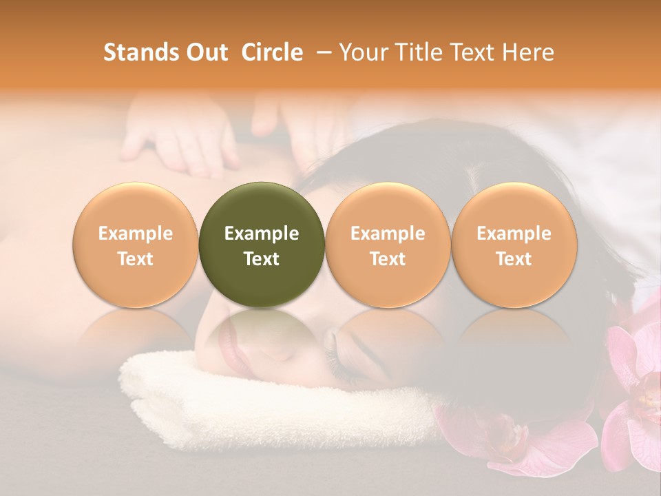 Massage Masseur Young PowerPoint Template