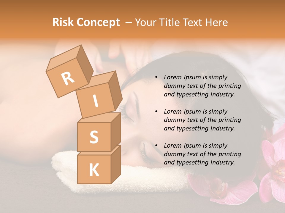 Massage Masseur Young PowerPoint Template