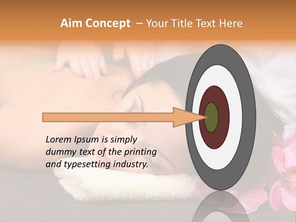 Massage Masseur Young PowerPoint Template