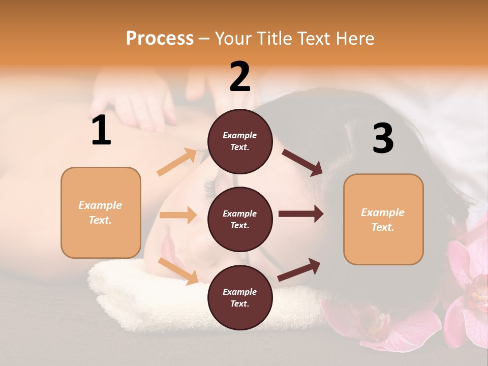 Massage Masseur Young PowerPoint Template