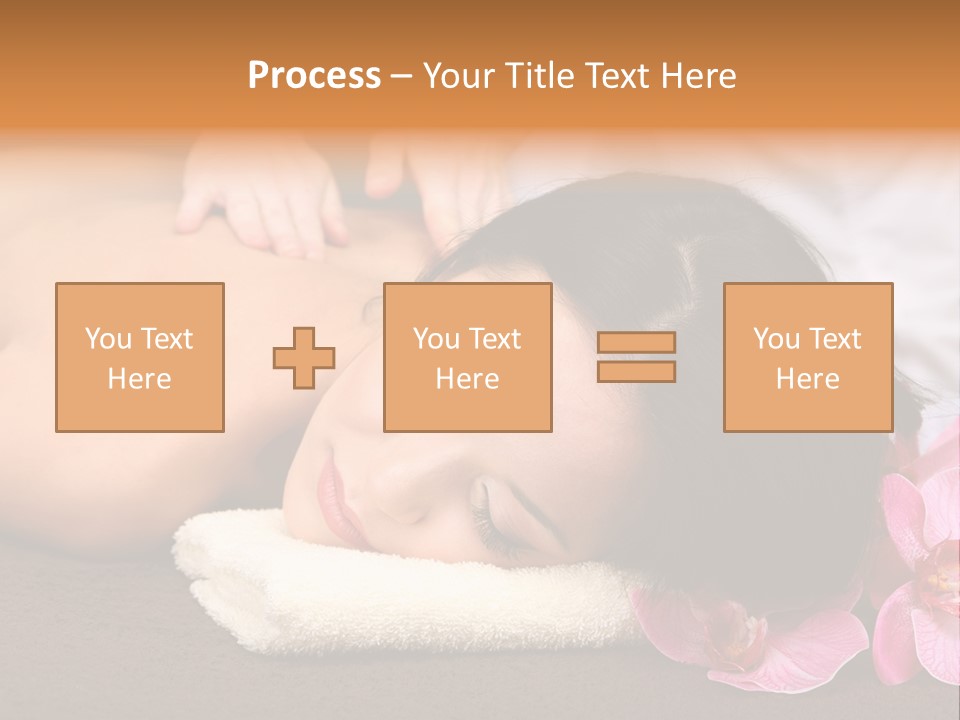 Massage Masseur Young PowerPoint Template