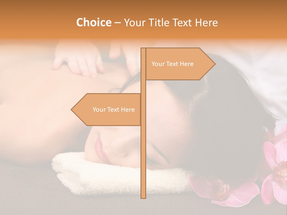 Massage Masseur Young PowerPoint Template