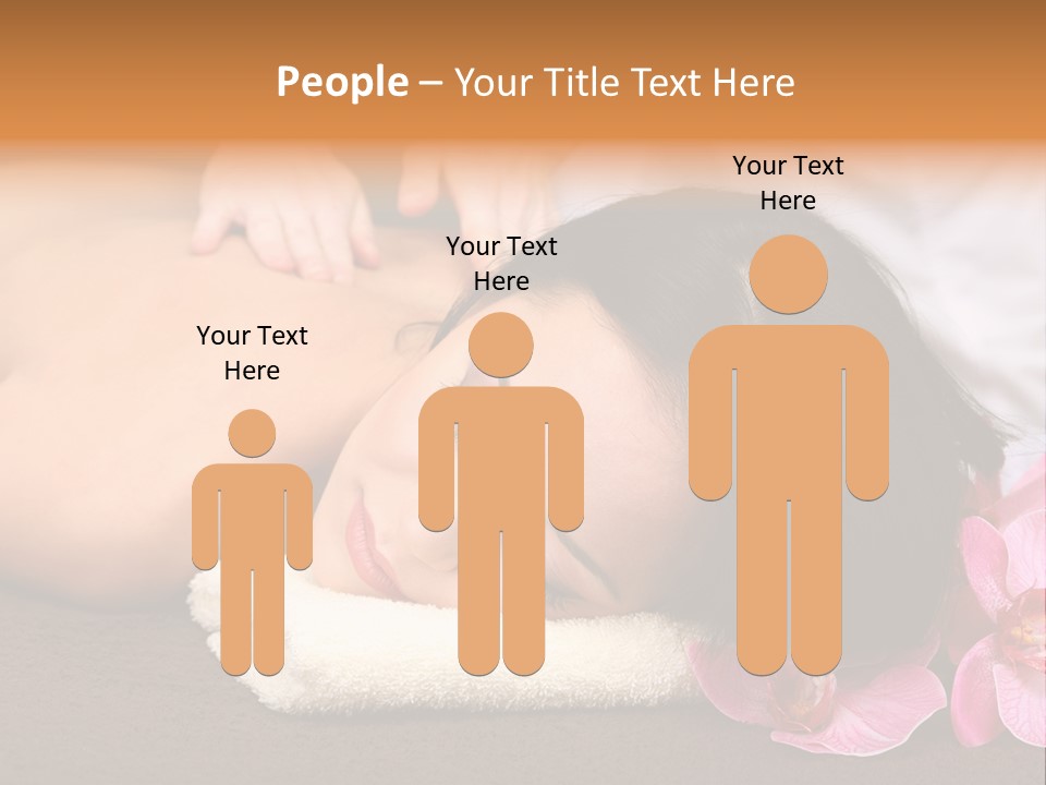 Massage Masseur Young PowerPoint Template