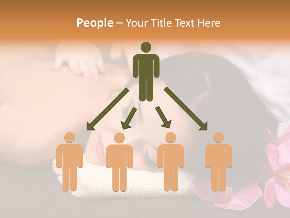 Massage Masseur Young PowerPoint Template