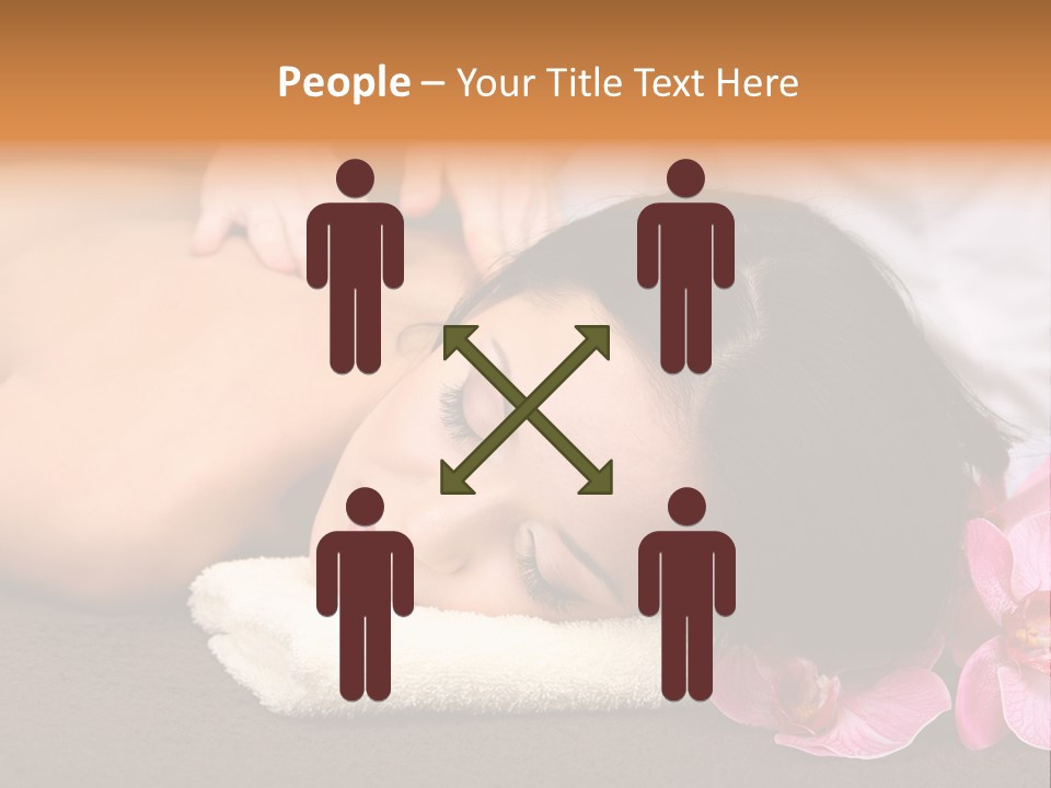 Massage Masseur Young PowerPoint Template