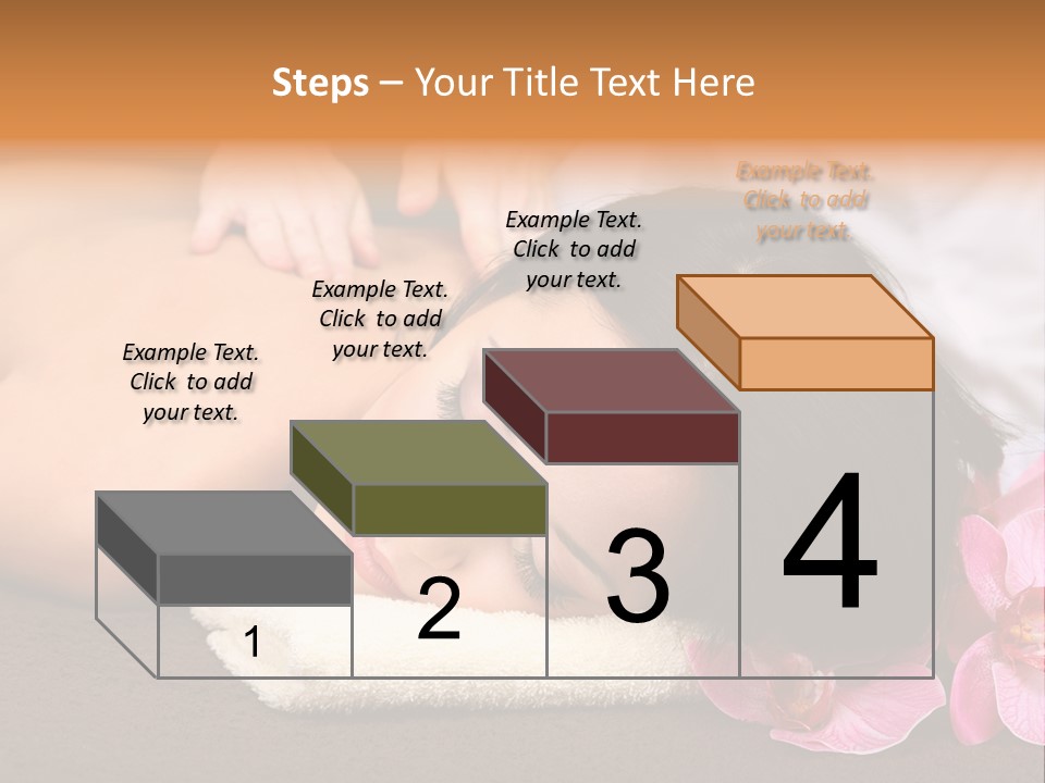 Massage Masseur Young PowerPoint Template