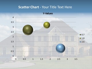 White Estate Abode PowerPoint Template