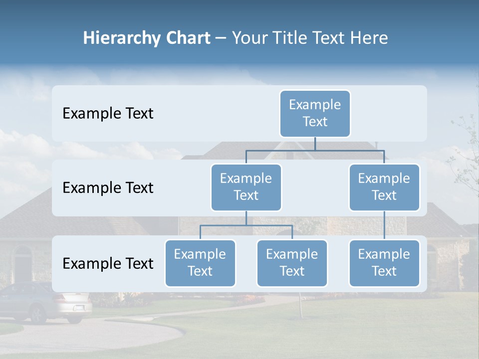 White Estate Abode PowerPoint Template