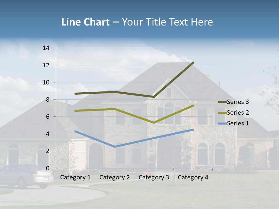 White Estate Abode PowerPoint Template