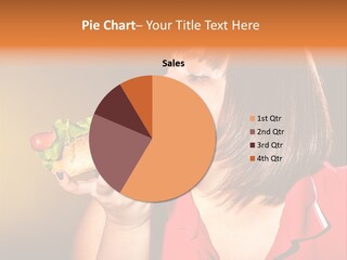 Hot Dog Beefburger Food PowerPoint Template