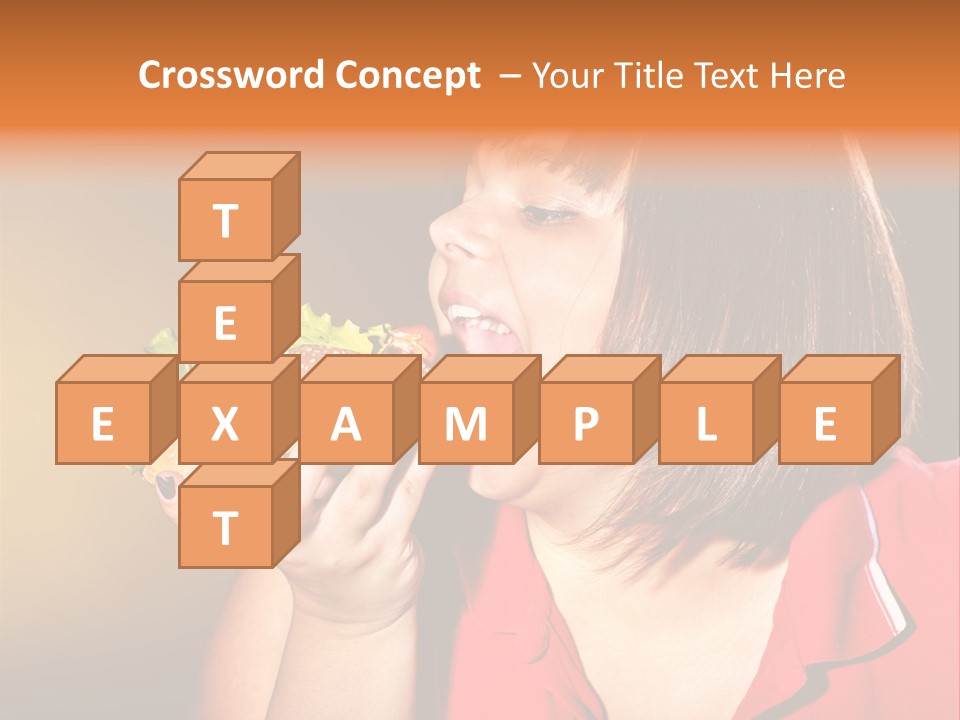 Hot Dog Beefburger Food PowerPoint Template