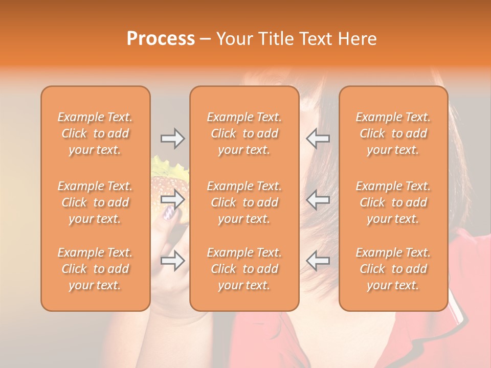 Hot Dog Beefburger Food PowerPoint Template