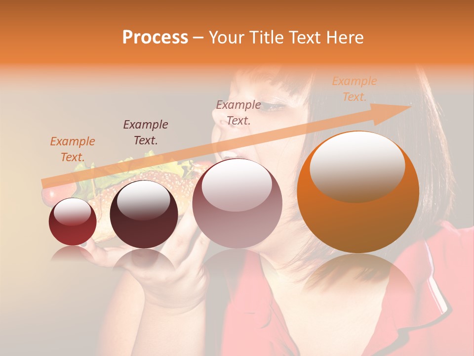 Hot Dog Beefburger Food PowerPoint Template