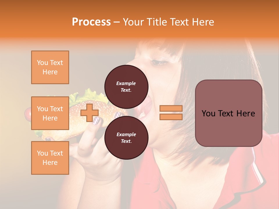 Hot Dog Beefburger Food PowerPoint Template