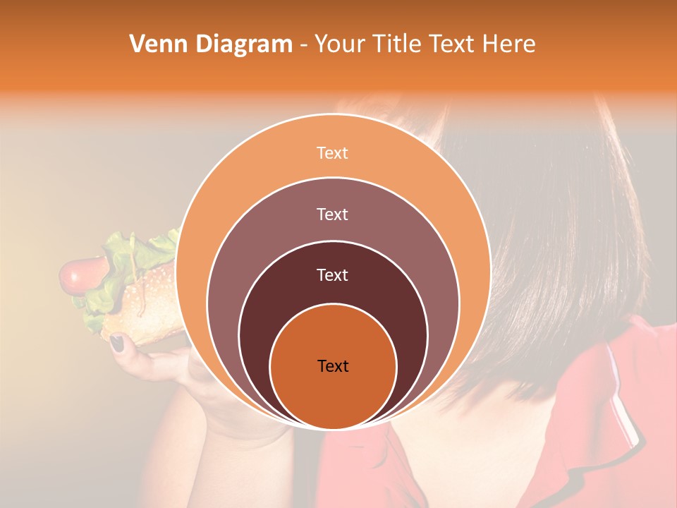 Hot Dog Beefburger Food PowerPoint Template
