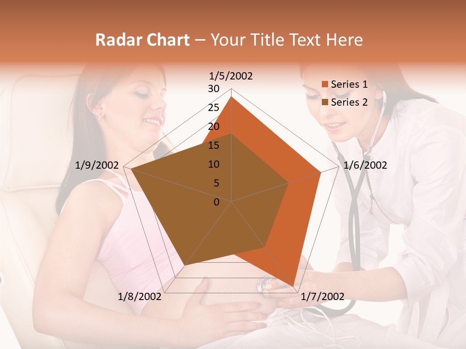 Beauty Tummy Preggers PowerPoint Template