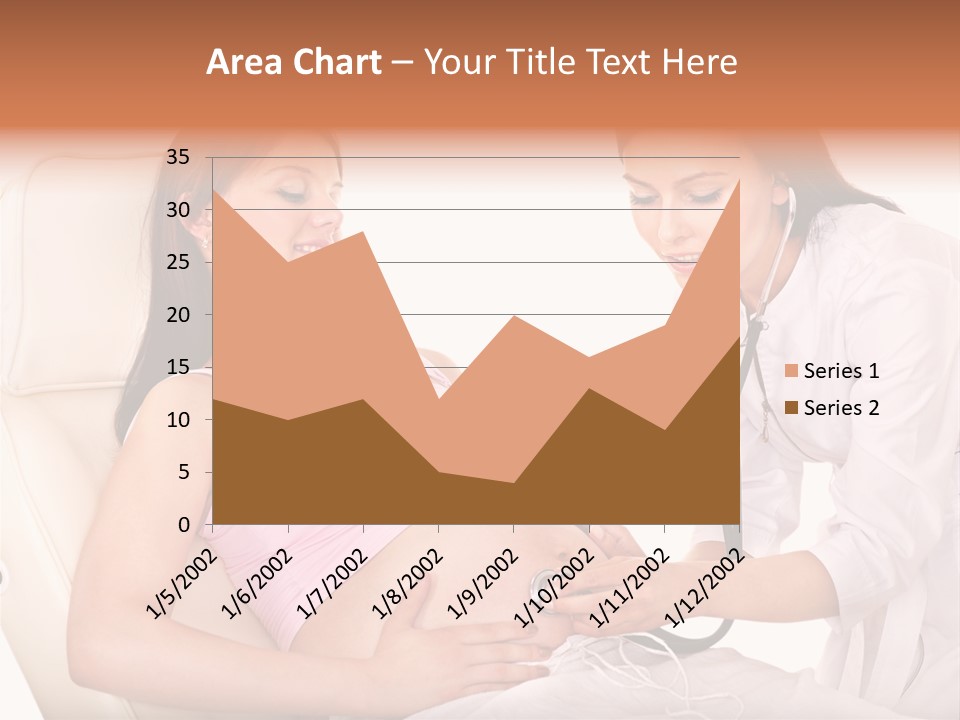 Beauty Tummy Preggers PowerPoint Template