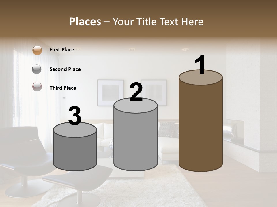 Parquet Floor Real Contemporary PowerPoint Template
