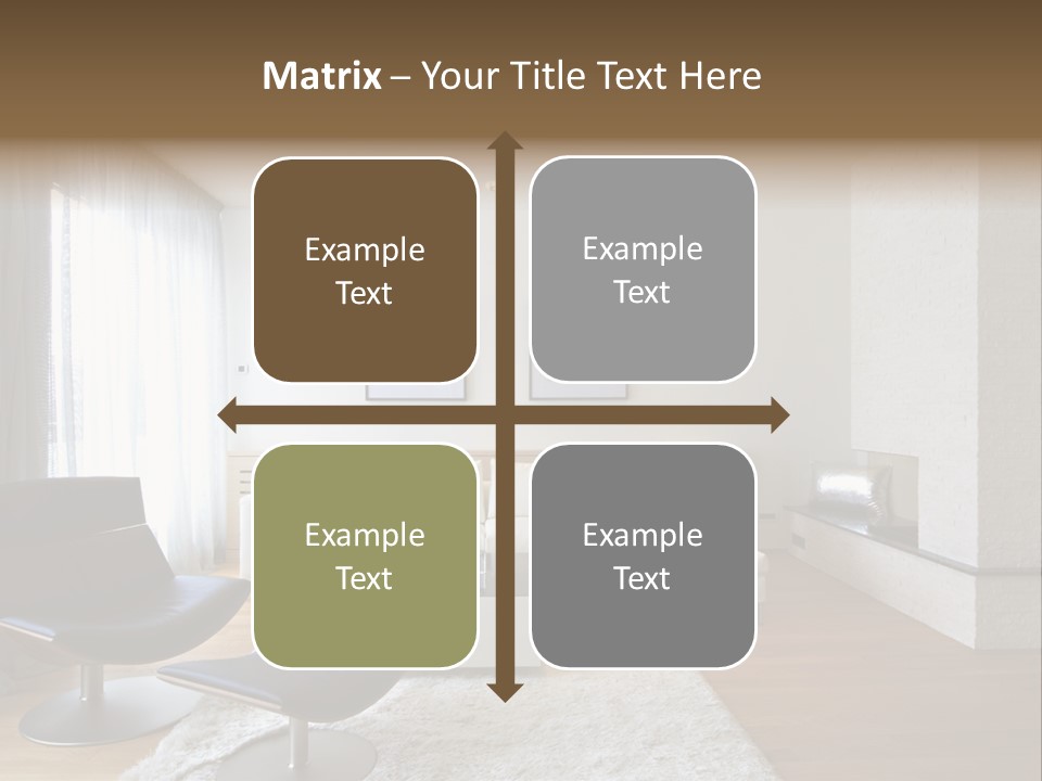 Parquet Floor Real Contemporary PowerPoint Template