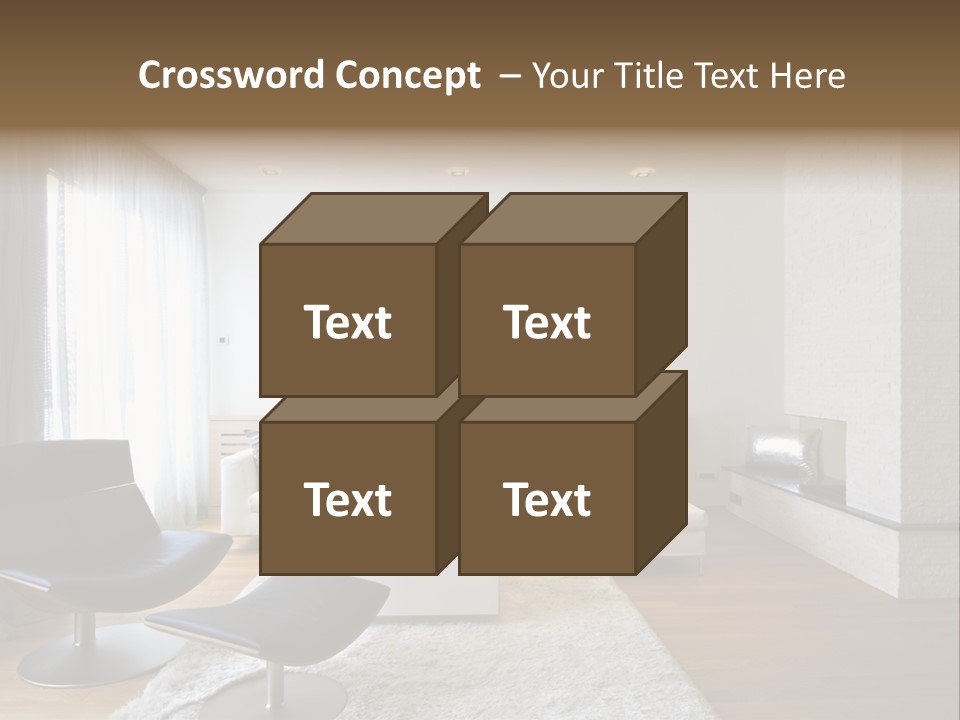 Parquet Floor Real Contemporary PowerPoint Template