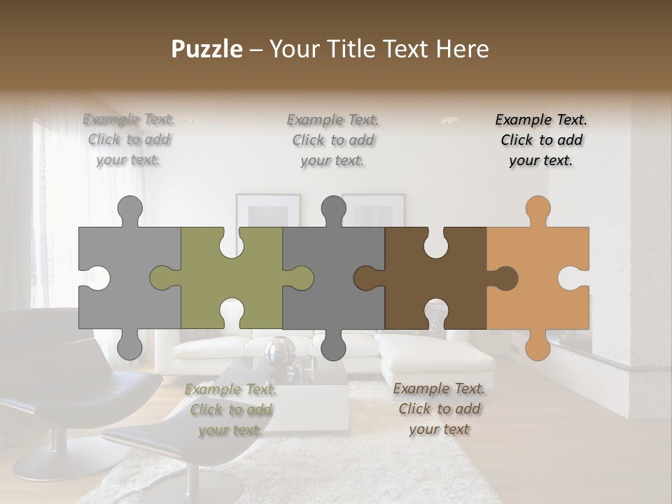 Parquet Floor Real Contemporary PowerPoint Template