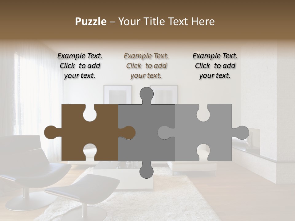 Parquet Floor Real Contemporary PowerPoint Template