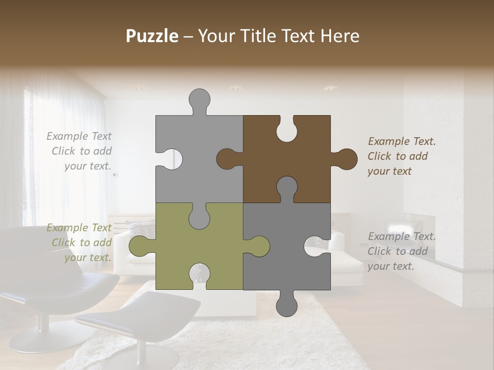 Parquet Floor Real Contemporary PowerPoint Template