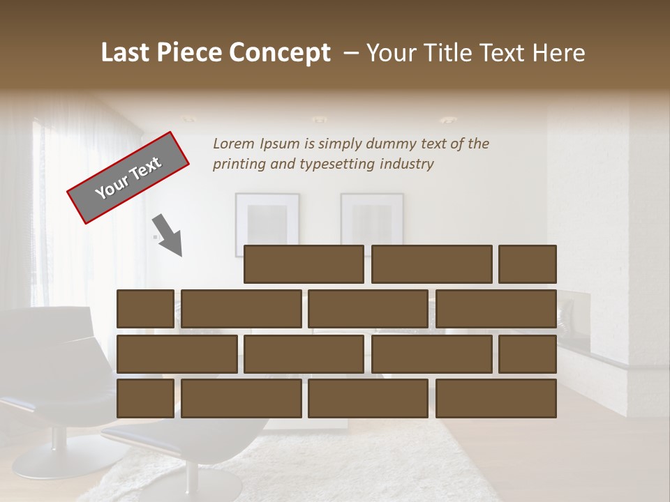 Parquet Floor Real Contemporary PowerPoint Template