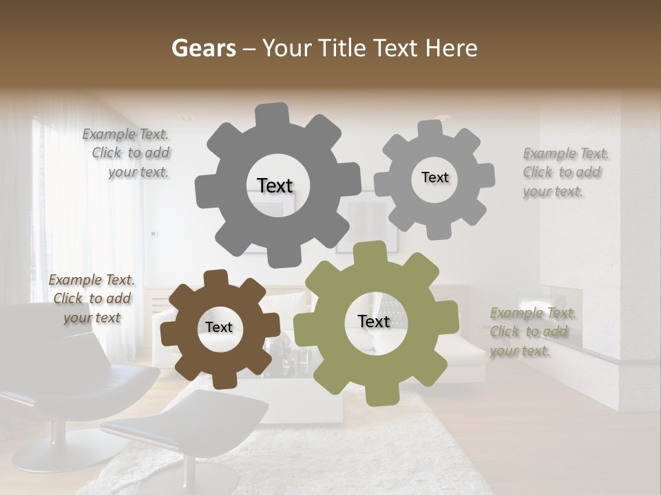 Parquet Floor Real Contemporary PowerPoint Template