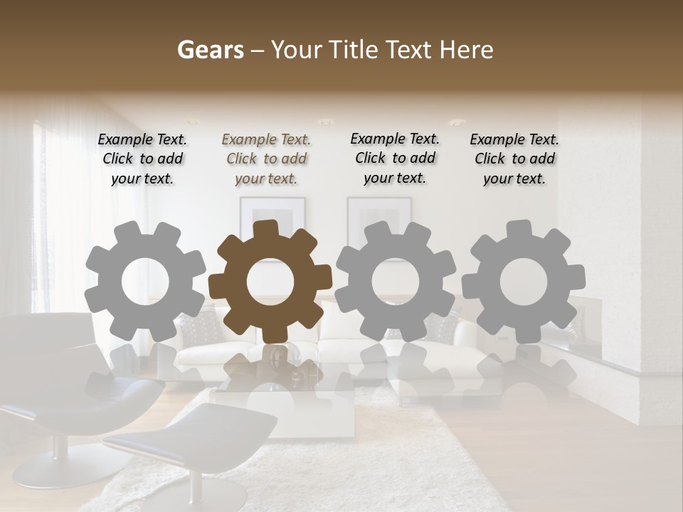 Parquet Floor Real Contemporary PowerPoint Template