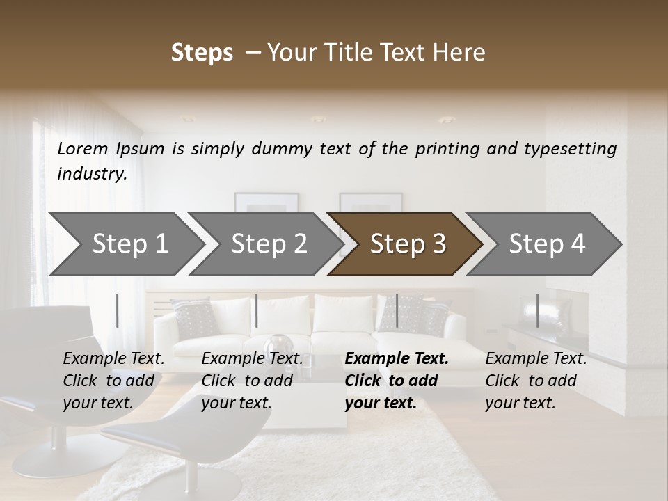 Parquet Floor Real Contemporary PowerPoint Template