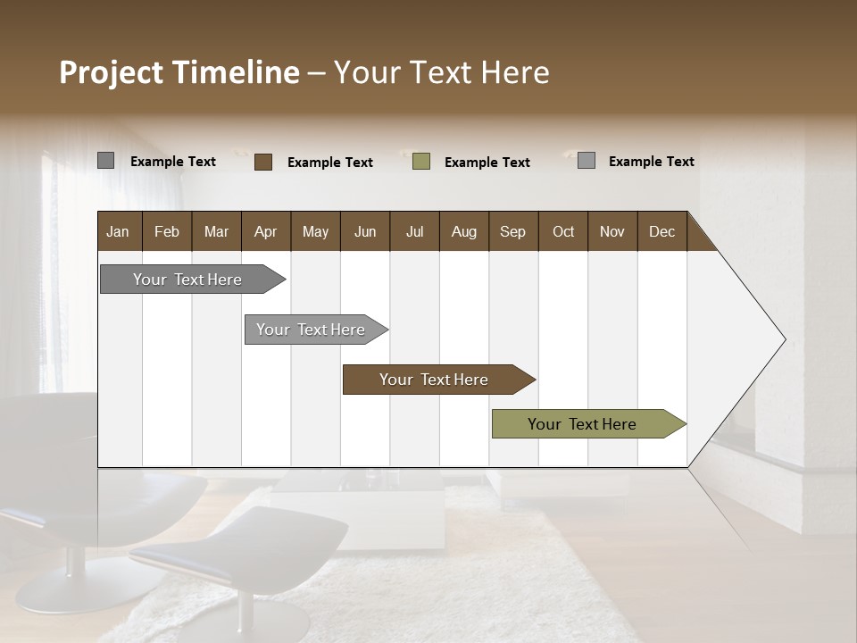 Parquet Floor Real Contemporary PowerPoint Template