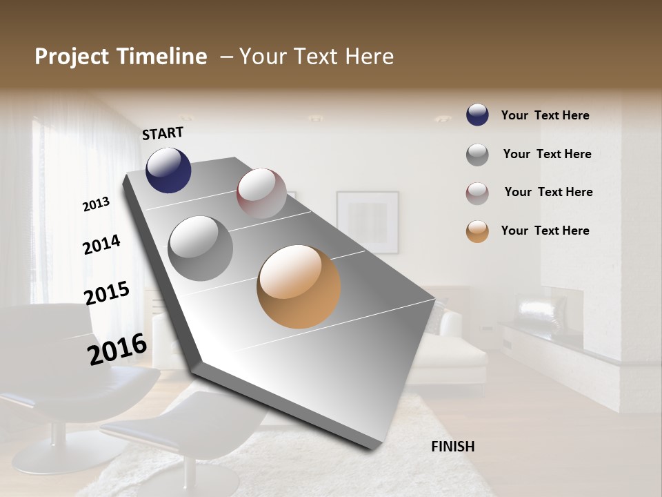 Parquet Floor Real Contemporary PowerPoint Template