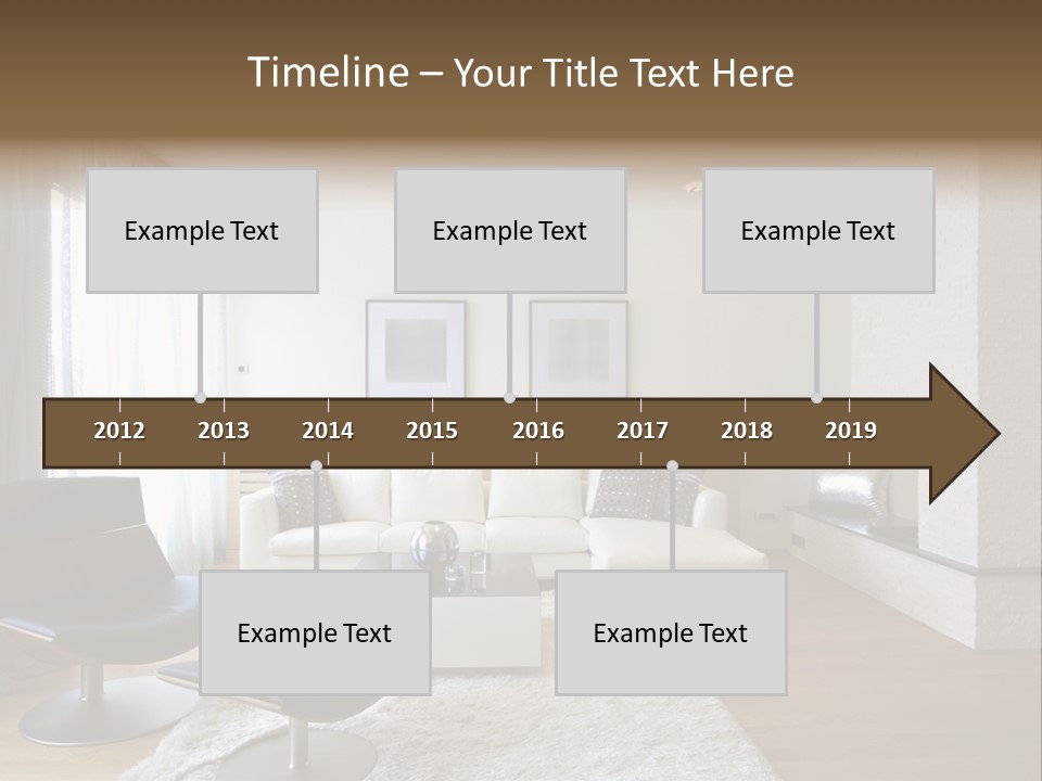 Parquet Floor Real Contemporary PowerPoint Template