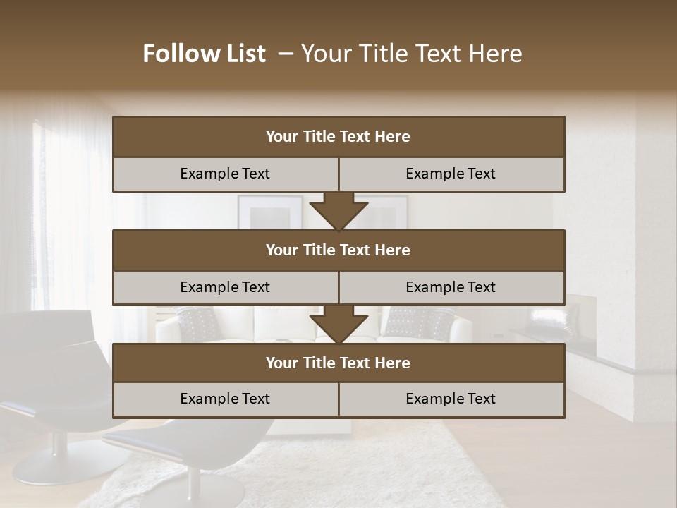 Parquet Floor Real Contemporary PowerPoint Template
