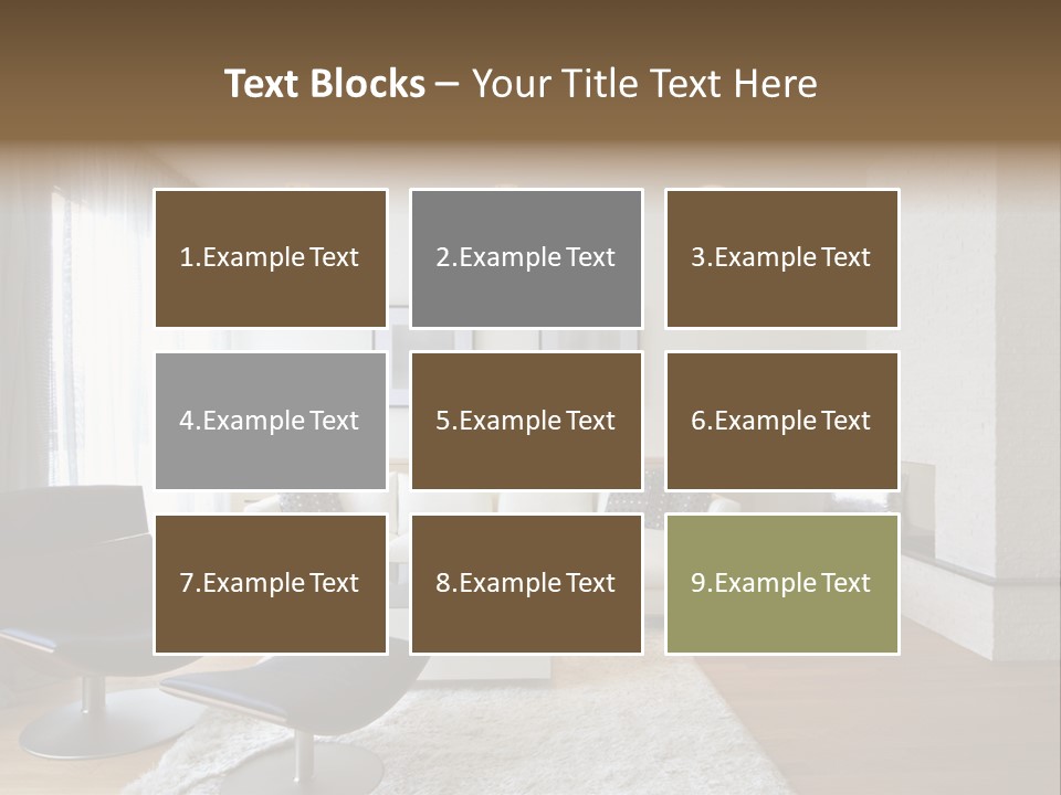 Parquet Floor Real Contemporary PowerPoint Template