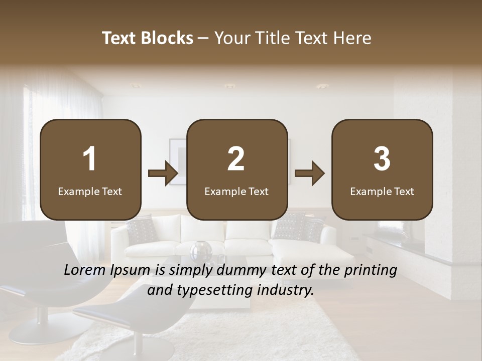 Parquet Floor Real Contemporary PowerPoint Template