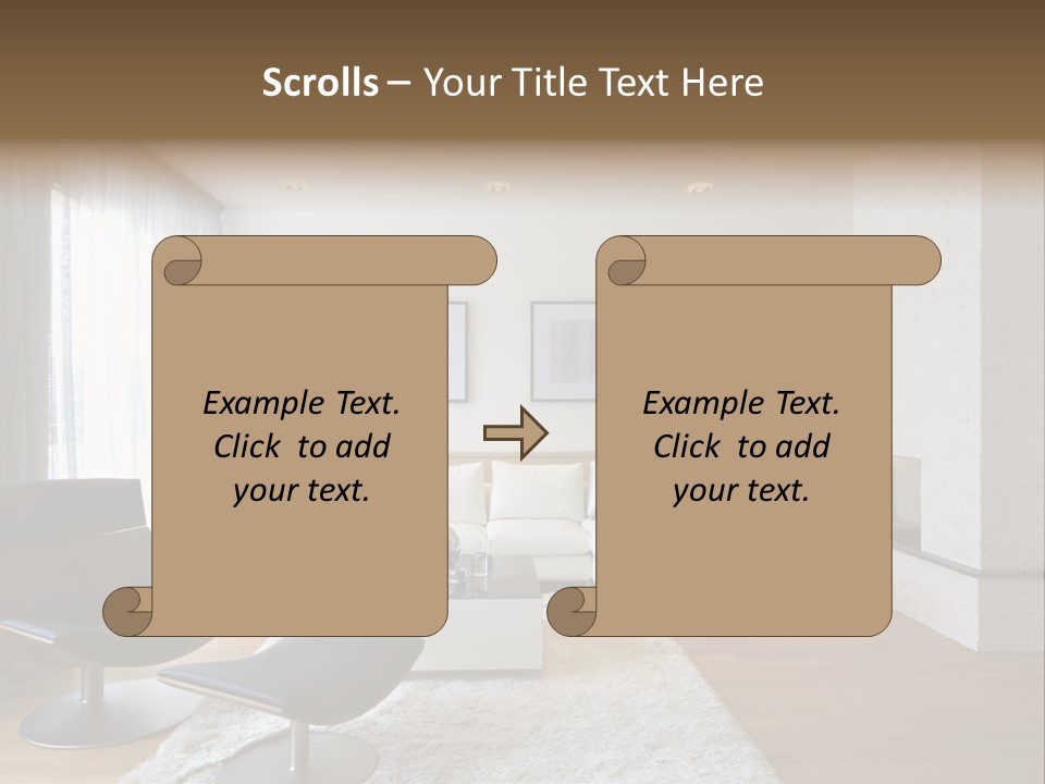 Parquet Floor Real Contemporary PowerPoint Template