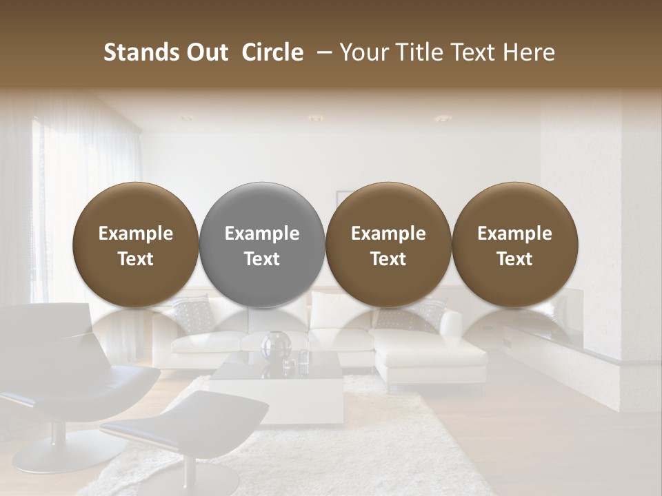 Parquet Floor Real Contemporary PowerPoint Template