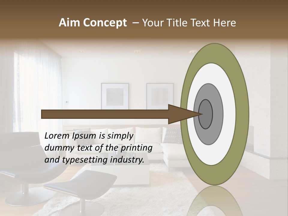 Parquet Floor Real Contemporary PowerPoint Template