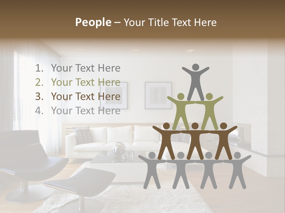 Parquet Floor Real Contemporary PowerPoint Template