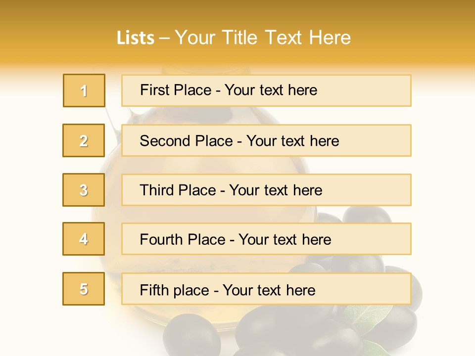 Organic Mediterranean Virgin PowerPoint Template